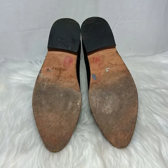 Anthropologie Nisolo Black Leather Eva Everyday Chelsea Boots Sz 8