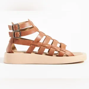 Anthropologie Pilcro Gladiator Sport Preppy Coastal Resortwear Sandals 10