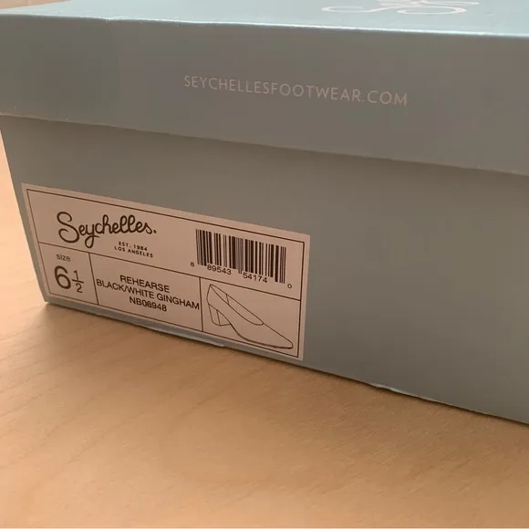 Anthropologie Seychelles Gingham Rehearse Heels