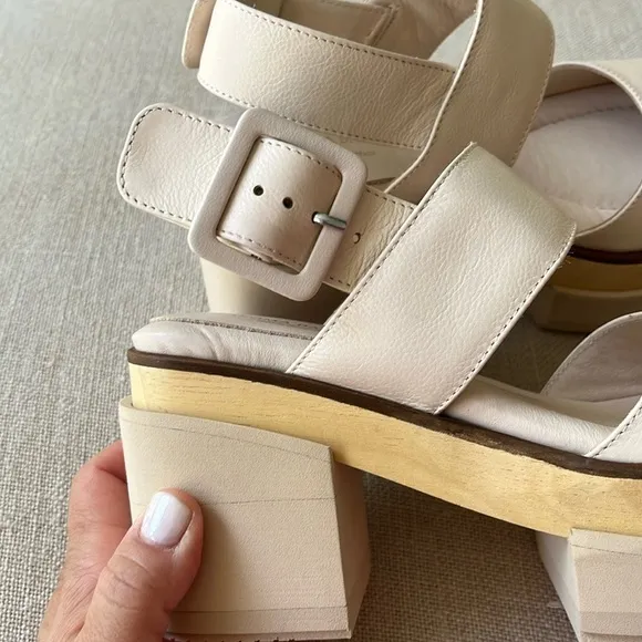 Anthropologie  Shopbop NWT Paloma Barcelo Platform Chunky Heel Sandals Best ❤️