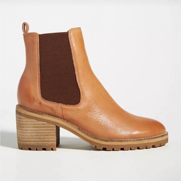 Anthropologie Silent D Biscoti Chelsea Boots size 38