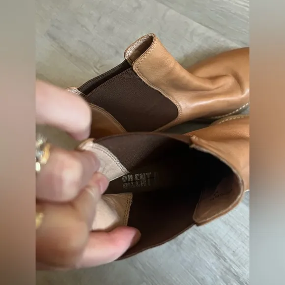 Anthropologie Silent D Biscoti Chelsea Boots size 38