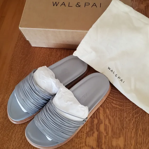 Anthropologie Wal &amp; Pai Alcove Slide Sandals