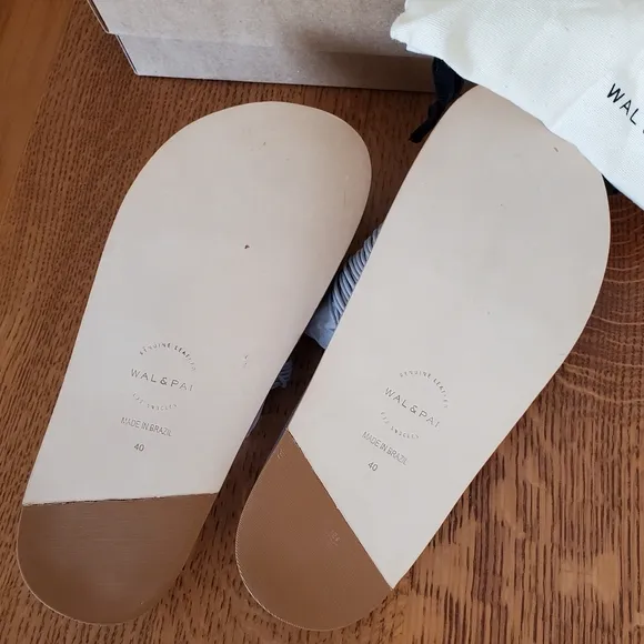 Anthropologie Wal &amp; Pai Alcove Slide Sandals