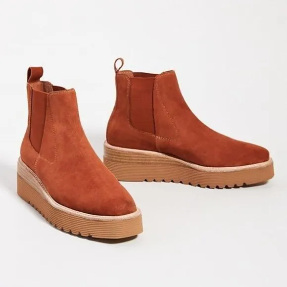 Anthropologie x Silent D Uvika Chelsea Boots