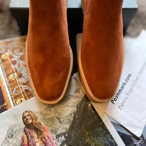Anthropologie x Silent D Uvika Chelsea Boots