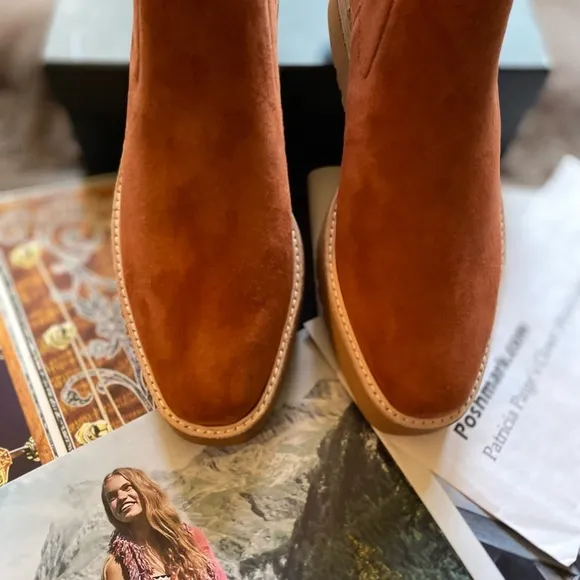 Anthropologie x Silent D Uvika Chelsea Boots