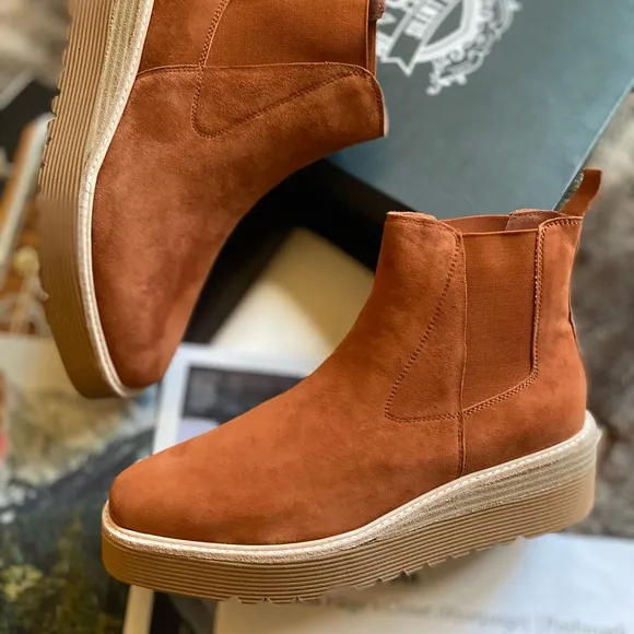 Anthropologie x Silent D Uvika Chelsea Boots