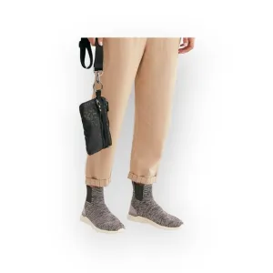 APL 𖤐 Chelsea Boot Knit Sneakers 𖤐 Heather Grey Melange 𖤐 aso Free People 𖤐 8M