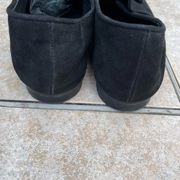 Aquatalia Rivita Dress Suede Black Flats
