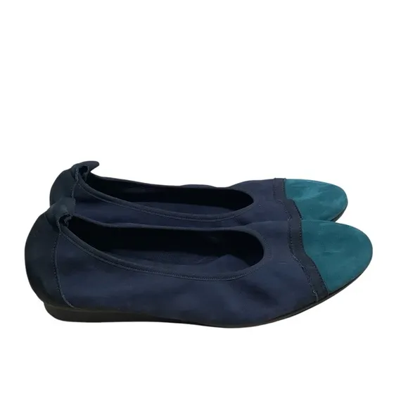 Arche Colorblock Suede Flats
