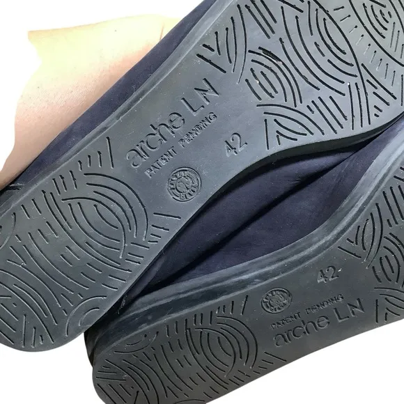 Arche Colorblock Suede Flats