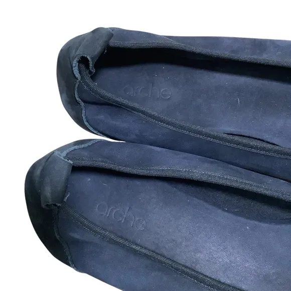 Arche Colorblock Suede Flats