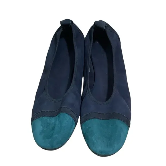 Arche Colorblock Suede Flats