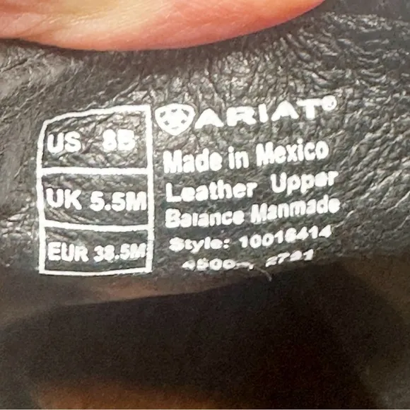 Ariat Chelsea Pull-On Leather Ankle Boots