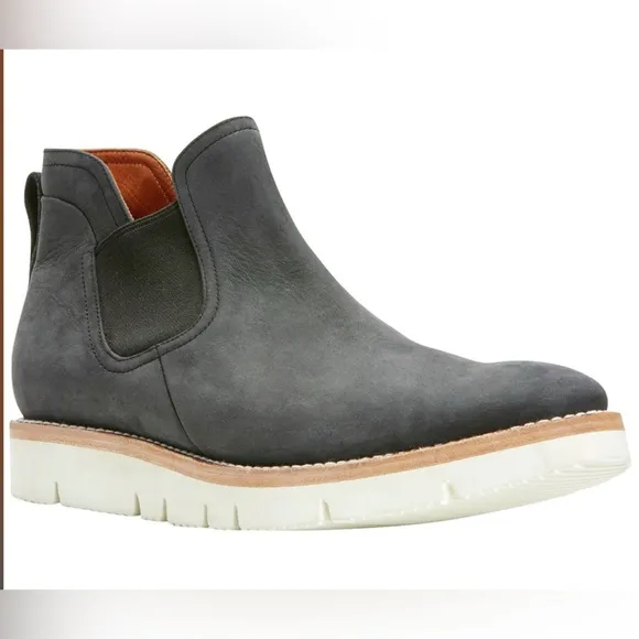 ARIAT mens Uptown Mid Chelsea Boot In Smog Leather size 8