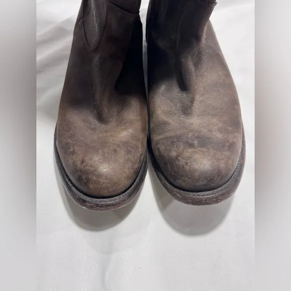 ARIAT MEN’S WESTERN SIDE ZIP ROUND TOE BOOTS SIZE 9.5