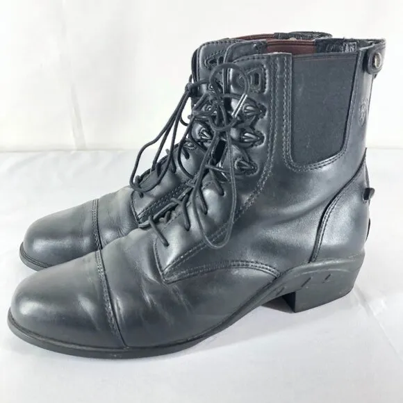 Ariat Performer III Ladies Zip Boots Size 9.5 B