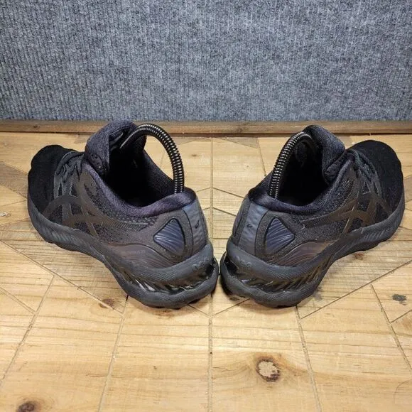 ASICS Gel Nimbus 23 Women's SZ 9 Running Shoes Sneakers Black Lace Up 1012A885