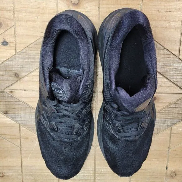 ASICS Gel Nimbus 23 Women's SZ 9 Running Shoes Sneakers Black Lace Up 1012A885