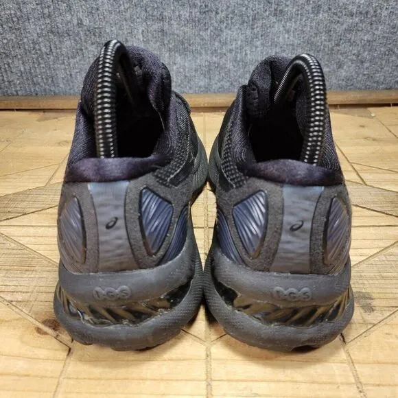 ASICS Gel Nimbus 23 Women's SZ 9 Running Shoes Sneakers Black Lace Up 1012A885