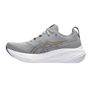 Asics Mens Gel-Nimbus 26 Running Sneaker US 12 EU 46.5 Gray Orange Athletic NIB
