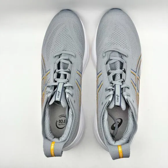 Asics Mens Gel-Nimbus 26 Running Sneaker US 12 EU 46.5 Gray Orange Athletic NIB