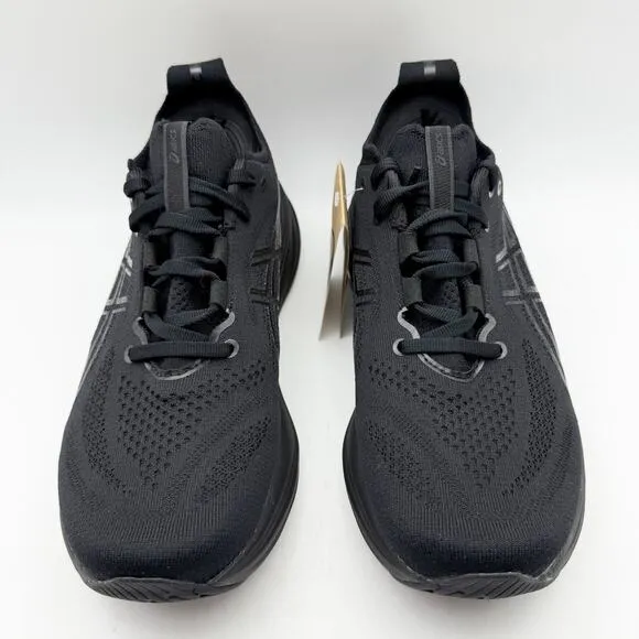 Asics Women Gel-Nimbus 26 Running Sneaker US 9.5 Wide EU 41.5 Black Athletic NIB