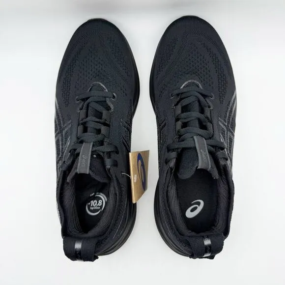 Asics Women Gel-Nimbus 26 Running Sneaker US 9.5 Wide EU 41.5 Black Athletic NIB