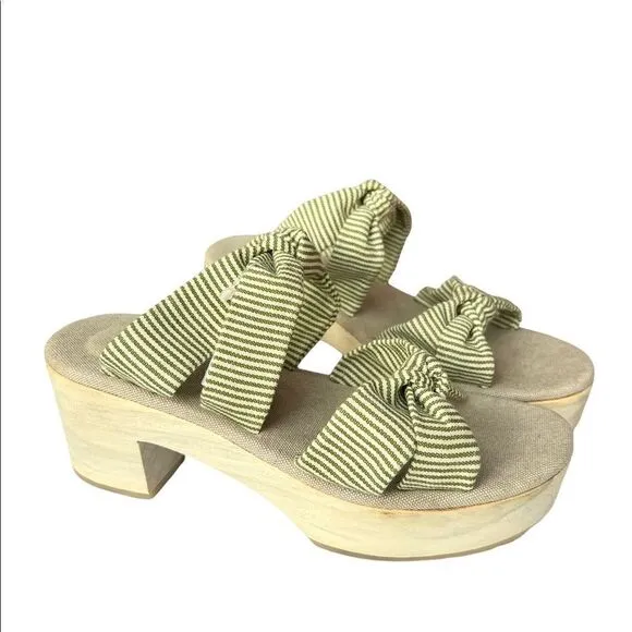 Atelier Sabot Paris Brigitte Wooden Platform Slides