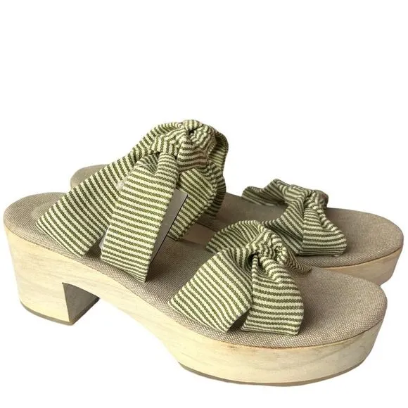 Atelier Sabot Paris Brigitte Wooden Platform Slides