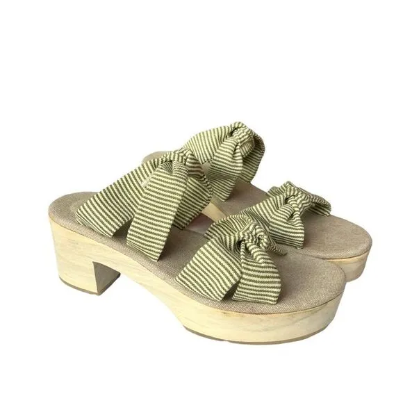 Atelier Sabot Paris Brigitte Wooden Platform Slides