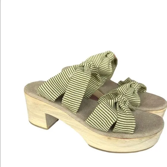 Atelier Sabot Paris Brigitte Wooden Platform Slides