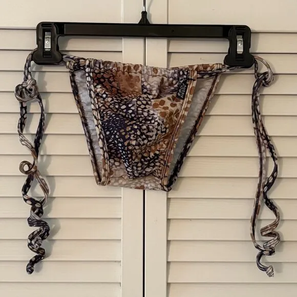 Aussie Togs Slide-able Front &amp; Back Tie Sides Bikini
