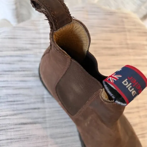 Australian Chelsea Boots Blue Heeler, kids size 5