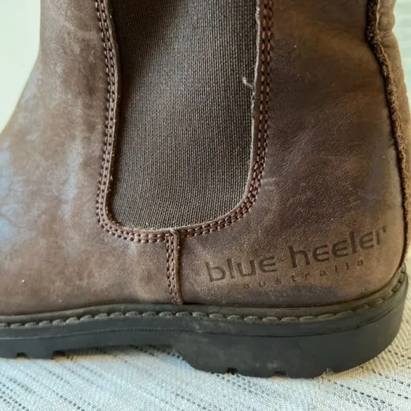 Australian Chelsea Boots Blue Heeler, kids size 5