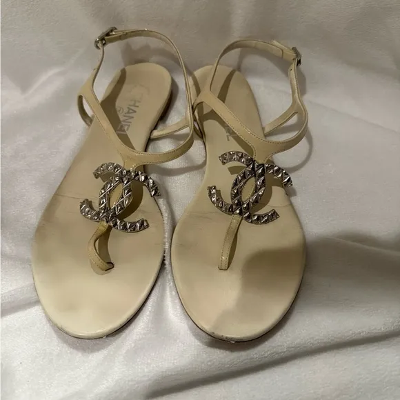 Authentic Chanel Sandals
