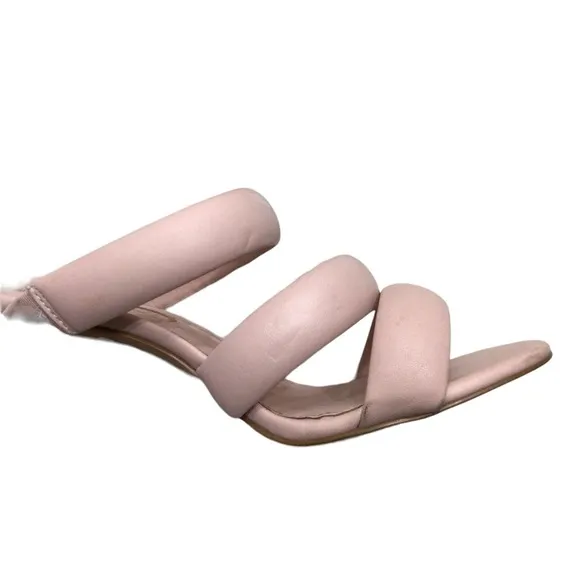 Avec Les Filles pink heel sandals  7