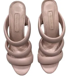 Avec Les Filles pink heel sandals  7