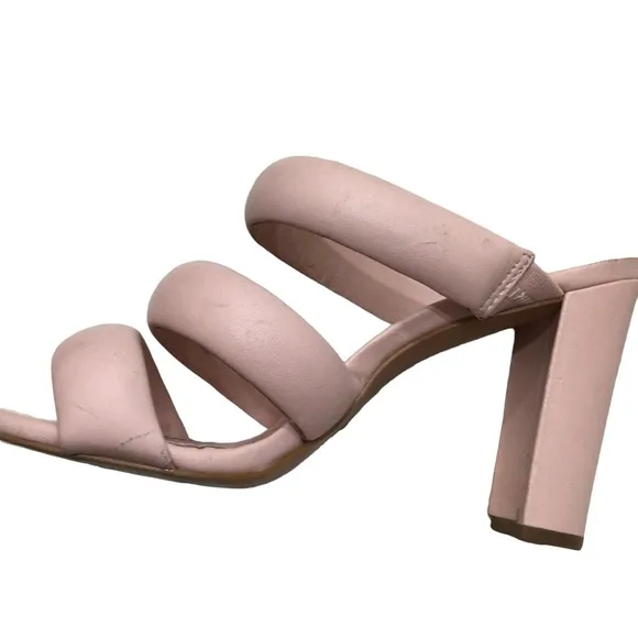 Avec Les Filles pink heel sandals  7