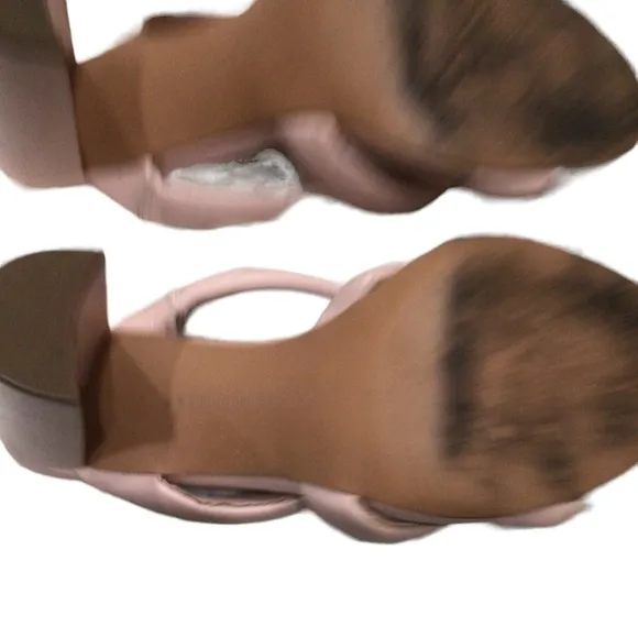 Avec Les Filles pink heel sandals  7