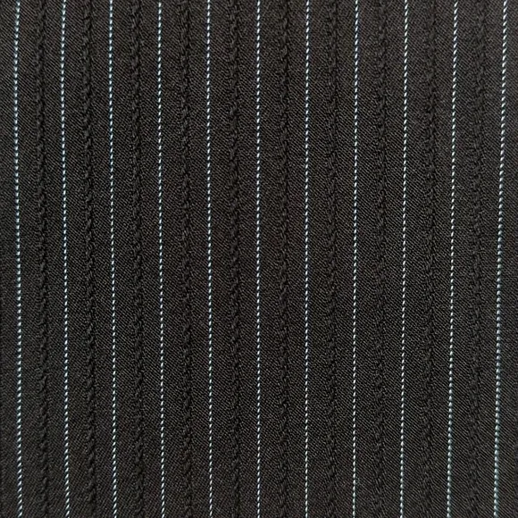 B. Darlin 90's Vintage Jacquard Striped High Waisted A-Line Mini Skirt Black 5/6
