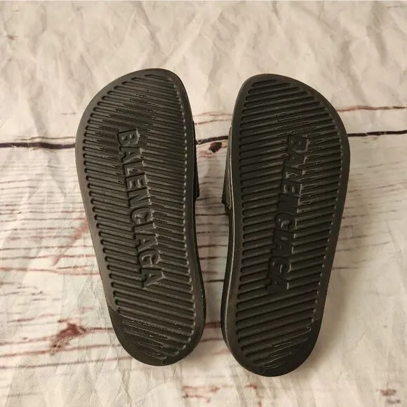 Balenciaga Cities New York Pool Slides Size 5
