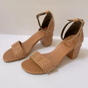 BALI ELF Beautiful Handmade Leather Ankle Strap Sandals Size 7.5