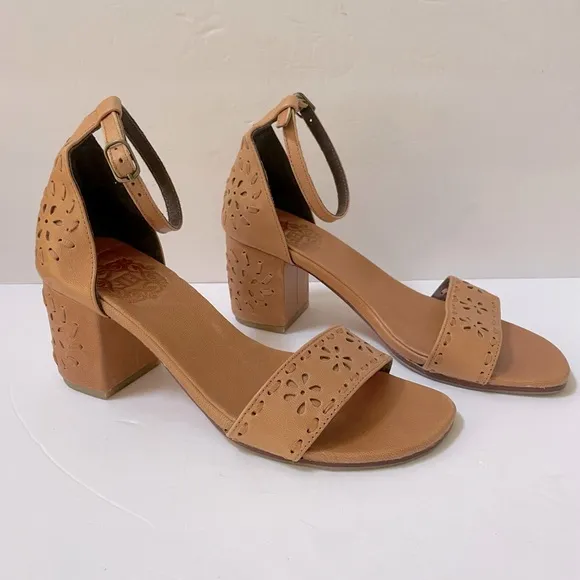 BALI ELF Beautiful Handmade Leather Ankle Strap Sandals Size 7.5