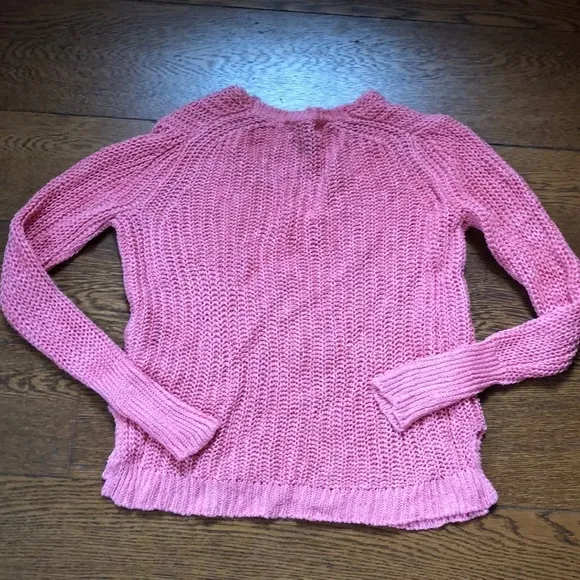 Banana Republic 100% Italian Linen Chunky Sweater