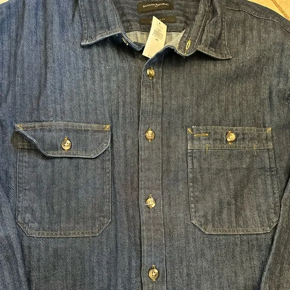 Banana Republic Denim Shirt/Light Jacket