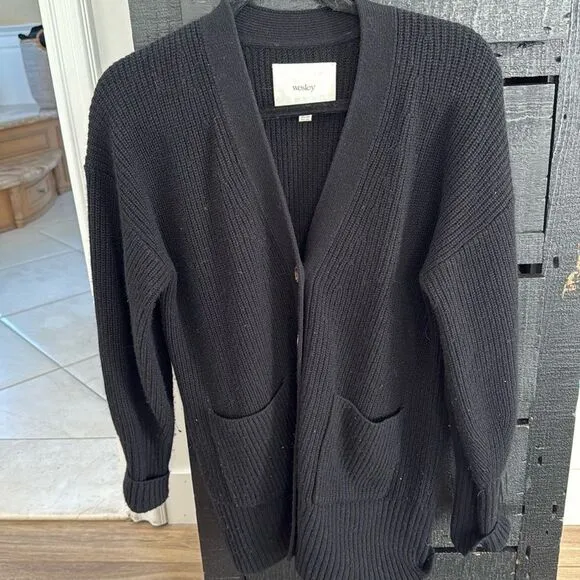 Bandier Wesley Crosby Cashmere Cardigan XS