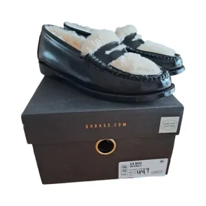Bass Originals Whitney Cozy Weejuns Leather Loafers Womens Size 7.5 New