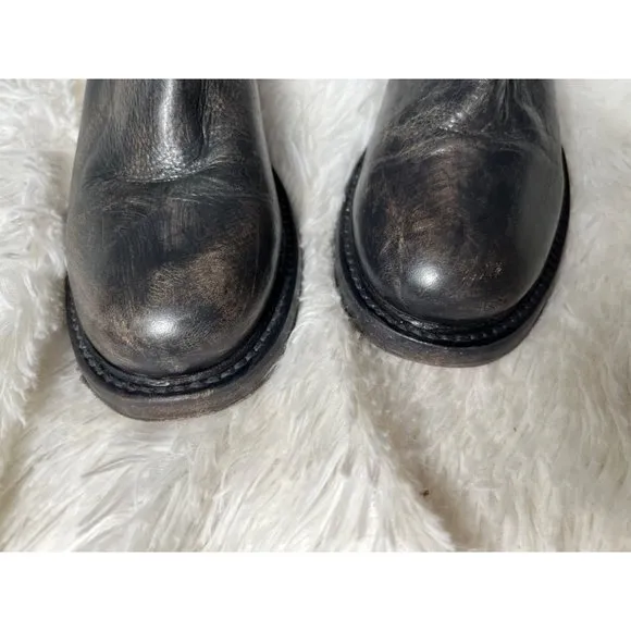 Bed Stu Cobbler Series distressed moto booties